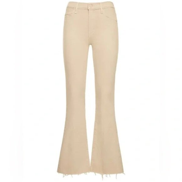 MOTHER The Weekender Fray In Play Date Mid-Rise Stretch Flare Jeans Size 28 - Picture 1 of 7